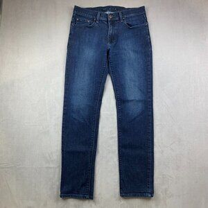 Mott & Bow Mens Pants 32 Blue Jeans Slim Crosby Tapered Cotton Stretch 32x31